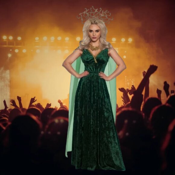 Snake Goddess Adult Costume Size Large (12-14) NEW IN SEALED PLASTIC - Picture 5 of 5